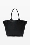 Alexander Wang black black large leather rhett tote