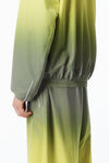 Alexander Wang silver/yellow 反光运动夹克