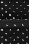 alexander wang wangsport backpack in crystal nylon  black