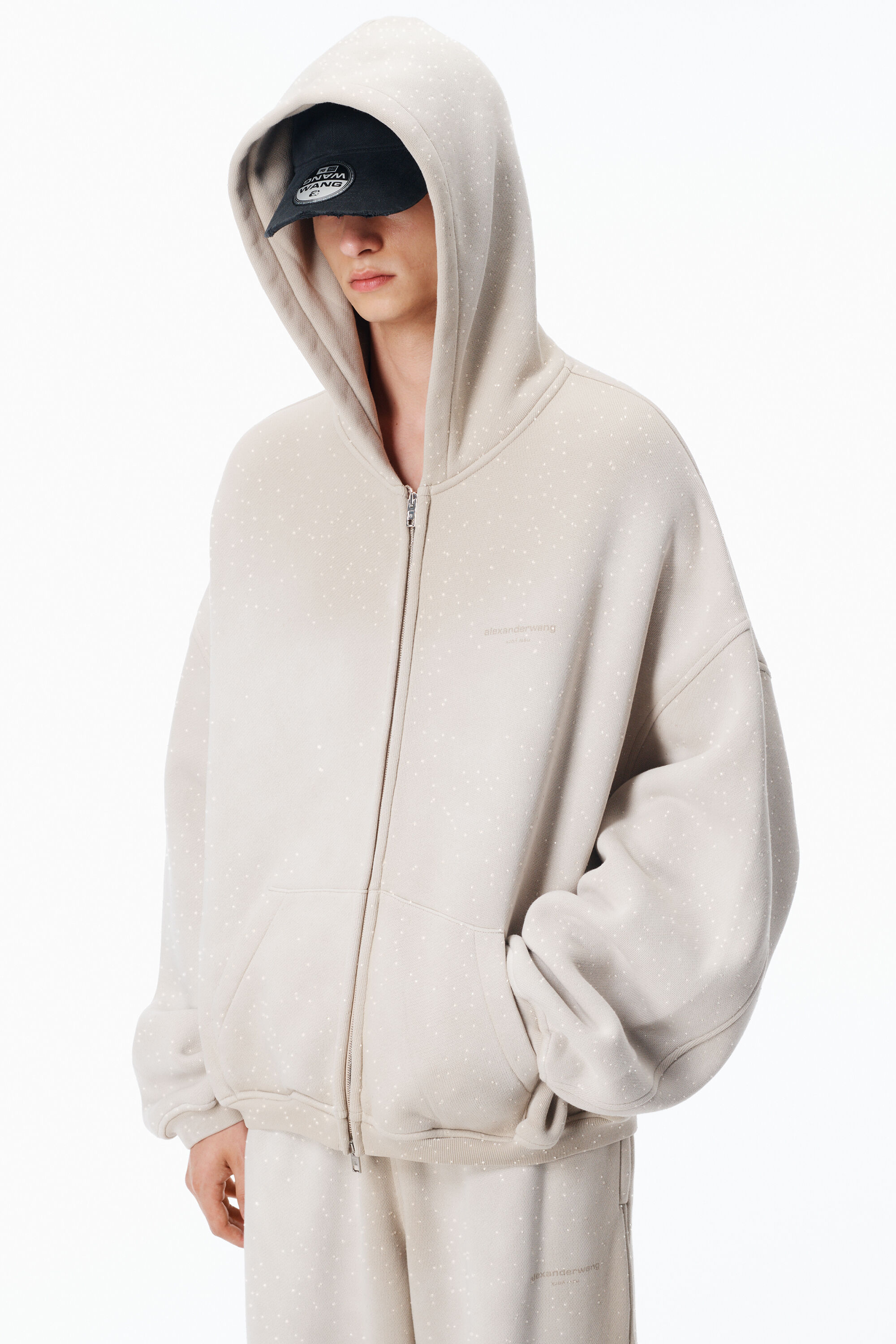 andwang ❤︎ Hoodie docking jacket OUTER