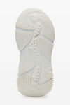 alexander wang aw vortex mule in lycra cream