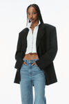 Alexander Wang vintage light indigo ez mid-rise jeans with logo pocket