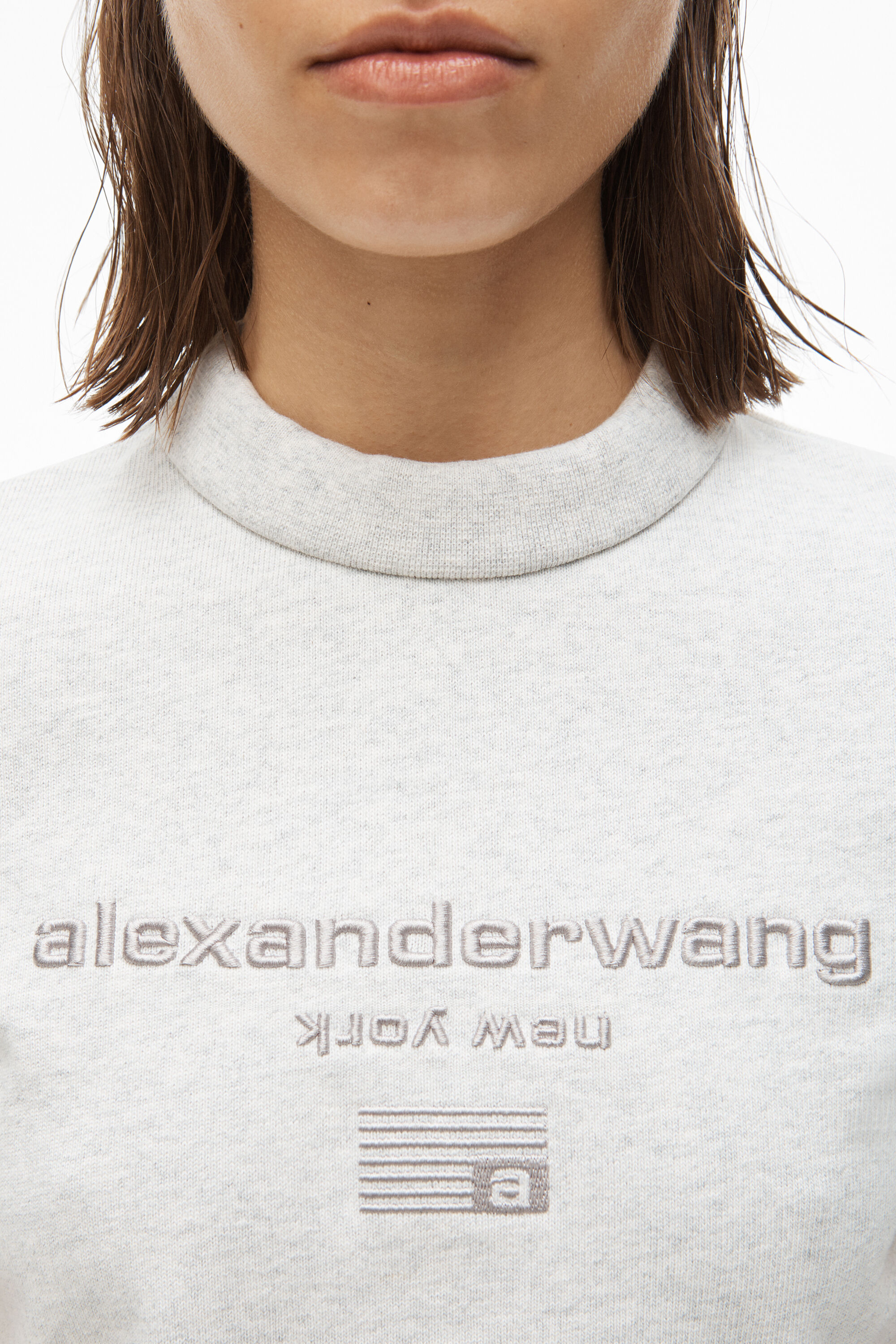 alexanderwang アレキサンダーワング コットン スキューバ トップス 