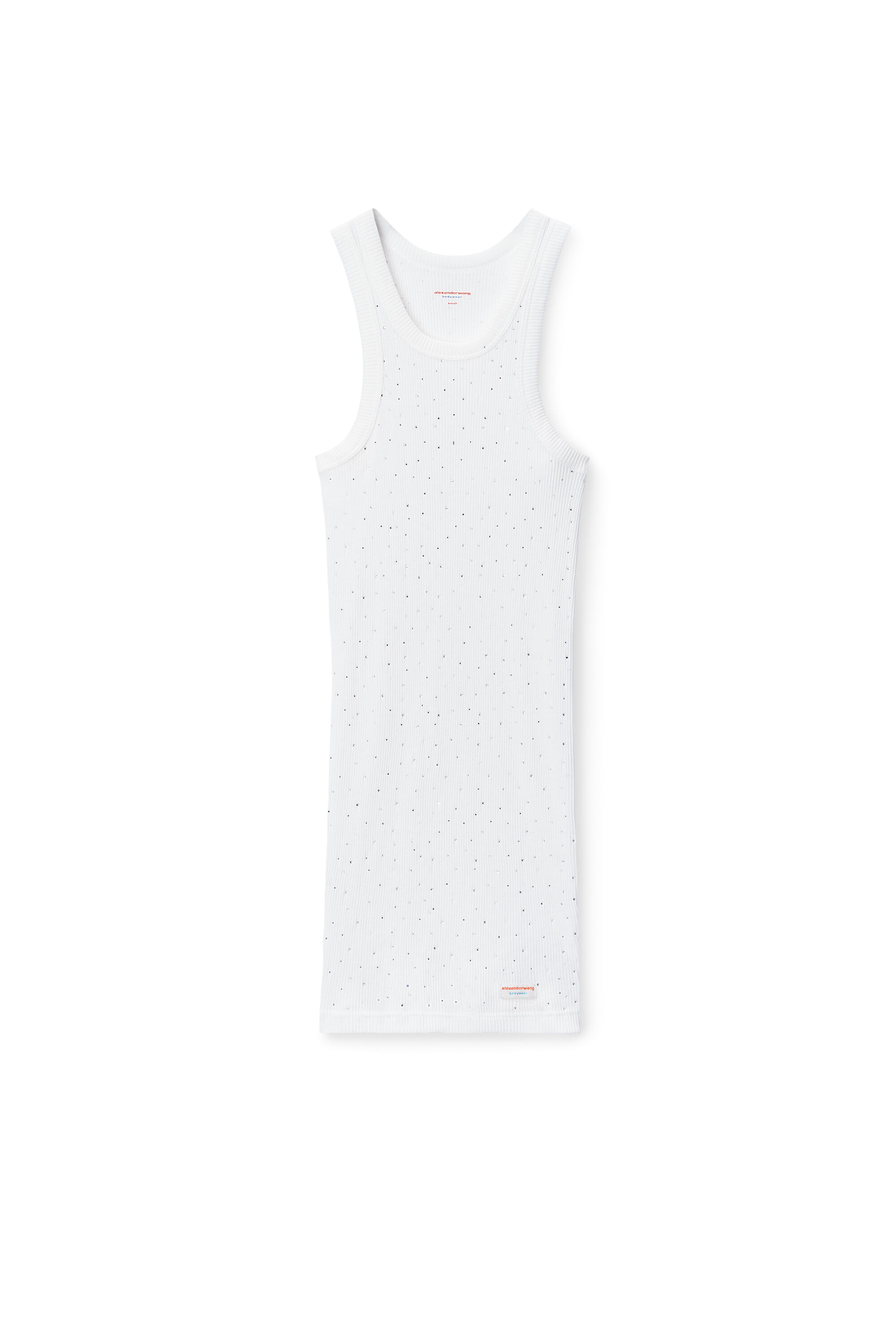 パーティーやイベントに【alexanderwang】Crystal Hot fixドレス crystal hotfix minidress in BLACK | alexanderwang®