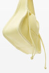 alexander wang ryan small bag in rib knit pale lime yellow