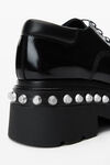 Alexander Wang black atlas derby in calf leather