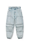 DOUBLE FRONT CARPENTER PANT IN DENIM 