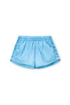 Alexander Wang washed sky ruched track short