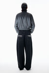 Alexander Wang grey aged blow up牛仔裤