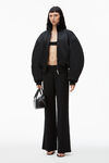 alexander wang roc medium bag in lamb nappa black