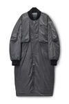 Alexander Wang black biowash 加大款夹棉派克大衣