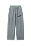 Alexander Wang dark heather grey 徽标装饰加大款运动裤