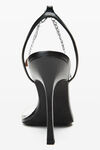 Alexander Wang black black nappa leather ariana sandal