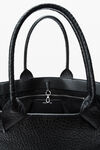 Alexander Wang black black large leather rhett tote