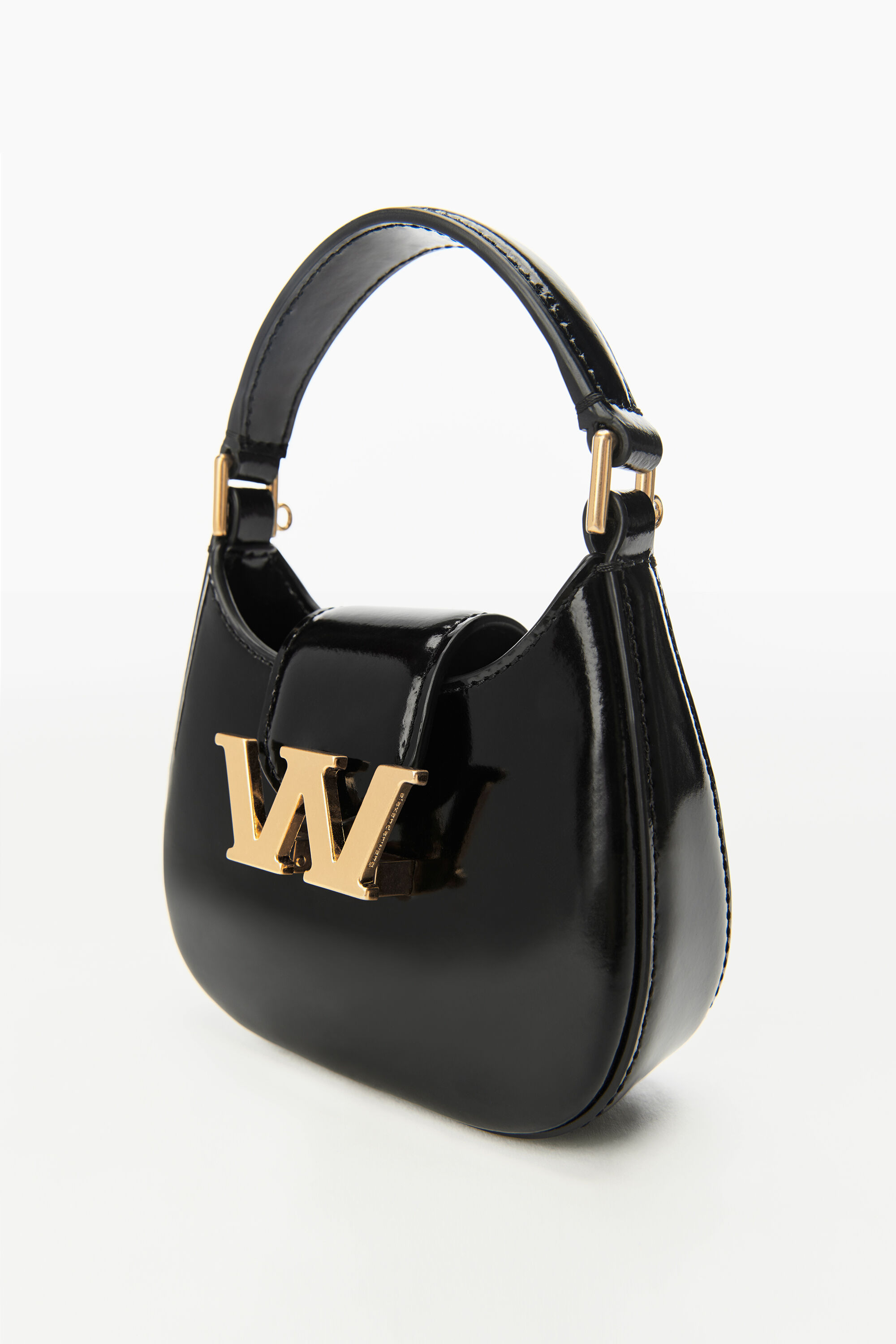 【Alexander Wang】w legacyディアマンテサテンスモールホーボー Alexander Wang W Legacy Small Embellished Satin Bag | Coggles