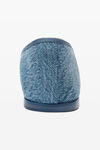 alexander wang 水洗牛仔布芭蕾平底鞋 vintage light indigo
