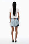 Alexander Wang soft white white logo nameplate pullover