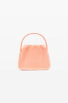 alexander wang ryan small bag in rib knit faded neon orange