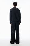 Alexander Wang charcoal 高领亨利衫