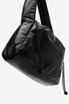 alexander wang ryan puff large bag in buttery leather black