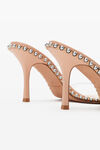 alexander wang nova 85 pvc 拖鞋 peachy nude