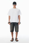 Alexander Wang white 白色棉质徽标 t 恤