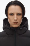 Alexander Wang black 短款格纹羽绒背心
