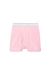 alexander wang 罗纹平纹布平角内裤 light pink
