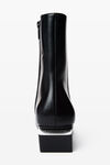Alexander Wang black toni 45mm ankle boot in leather