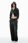 Alexander Wang sunfade black logo oversized sweatpants