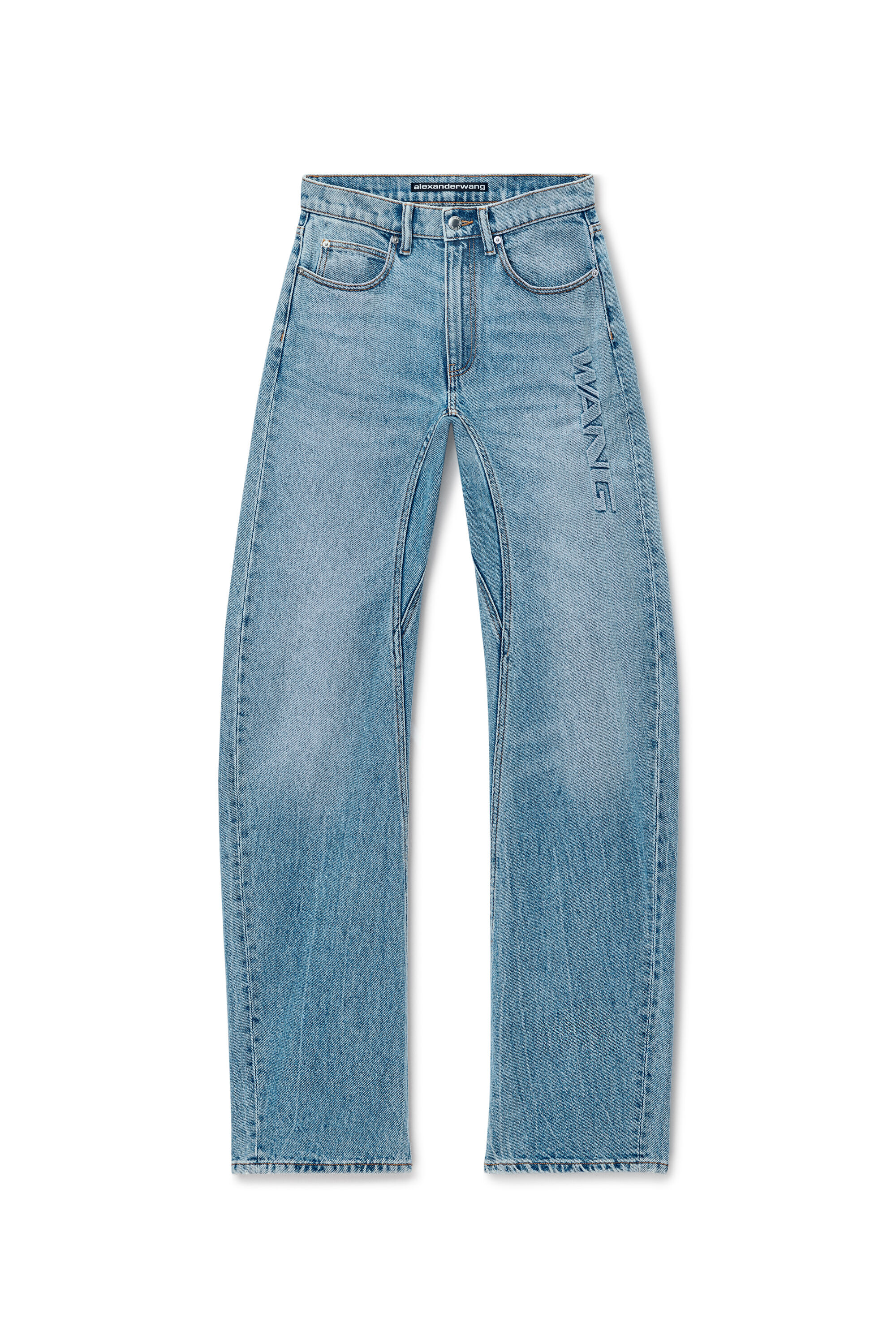 その他 TEN DENIM L BLUE Waist-Match™ Marilyn Straight Jeans - Quinta Blue | NYDJ