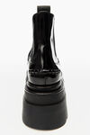 alexander wang carter 皮革防水台乐福靴 black