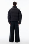 Alexander Wang black 格纹羽绒服