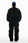 Alexander Wang black black oversized track jacket