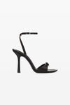 alexander wang dahlia 105 サテン リボンサンダル black