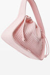 Alexander Wang ballerina pink ryan small bag in crystal hotfix