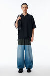 Alexander Wang charcoal 羊毛polo衫