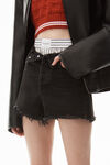 alexander wang biteフリップ ショーツ grey aged