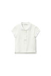 Alexander Wang white polo 开衫