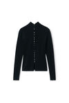 Alexander Wang black 长袖高领开衫