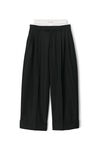 LAYERED TAILORED TROUSER IN WOOL BLEND