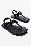 Alexander Wang black black rapture flip-flop sandals