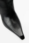 alexander wang viola 65 high hip boot in cow leather black