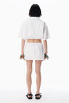 Alexander Wang vintage white white deconstructed miniskort