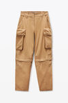 Alexander Wang chino pantaloni cargo beige oversize