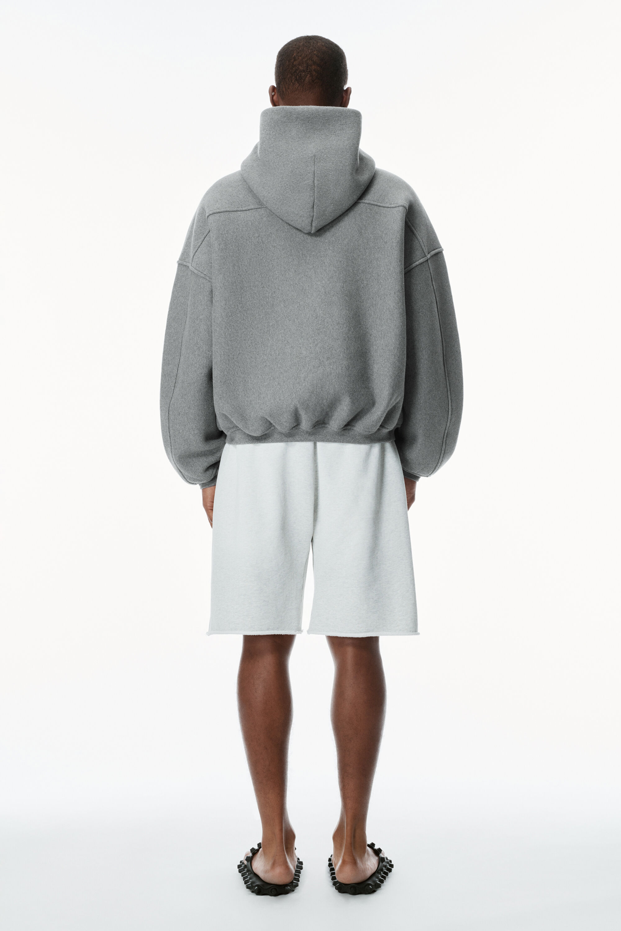 Alexanderwang スウェット Alexander Wang メタリック スウェットシャツ | グレー