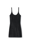 Alexander Wang black クリスタルホットフィックス ブラック ドレス