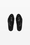 alexander wang lolita 105 sandal in satin black