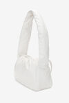 alexander wang ryan puff small bag in buttery leather white