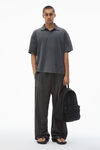 Alexander Wang black punch backpack in canvas